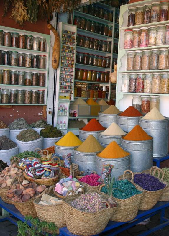 Spices of Life in the Marrakech Medina
