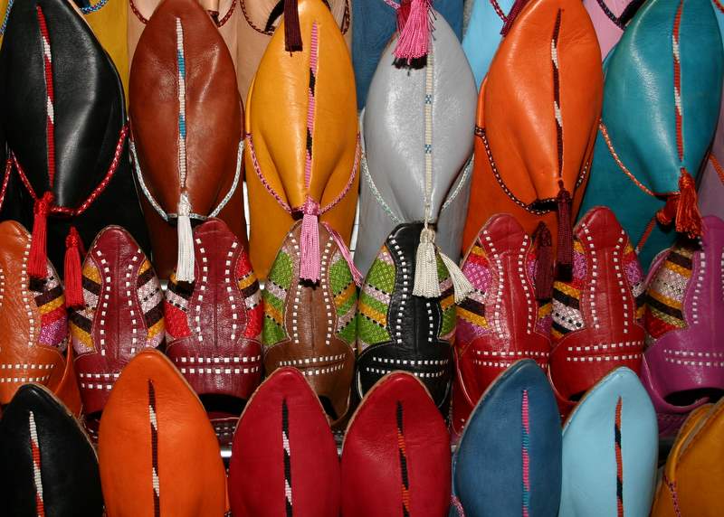 Souk Smata Slippers, Marrakech