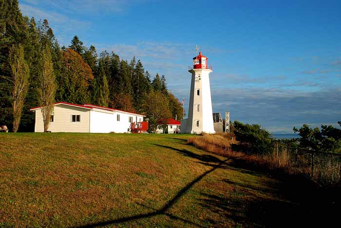 Cape Mudge,Quadra Island off the east coast of Vancouver Island, British Columbia