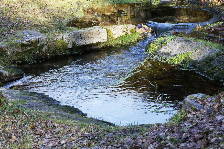 Le lavoir et la source