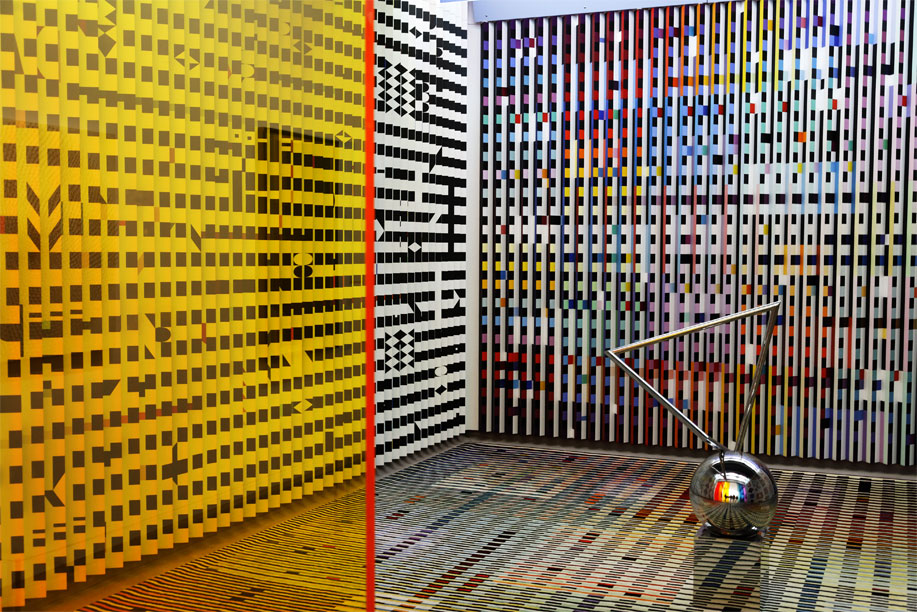 Agam -  Amnagement de lantichambre des appartements privs du Palais de lElyse pour le prsident Georges Pompidou, 1972-1974