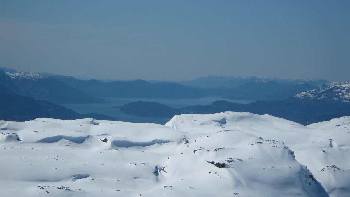 Hardangerfjorden - view from Grim