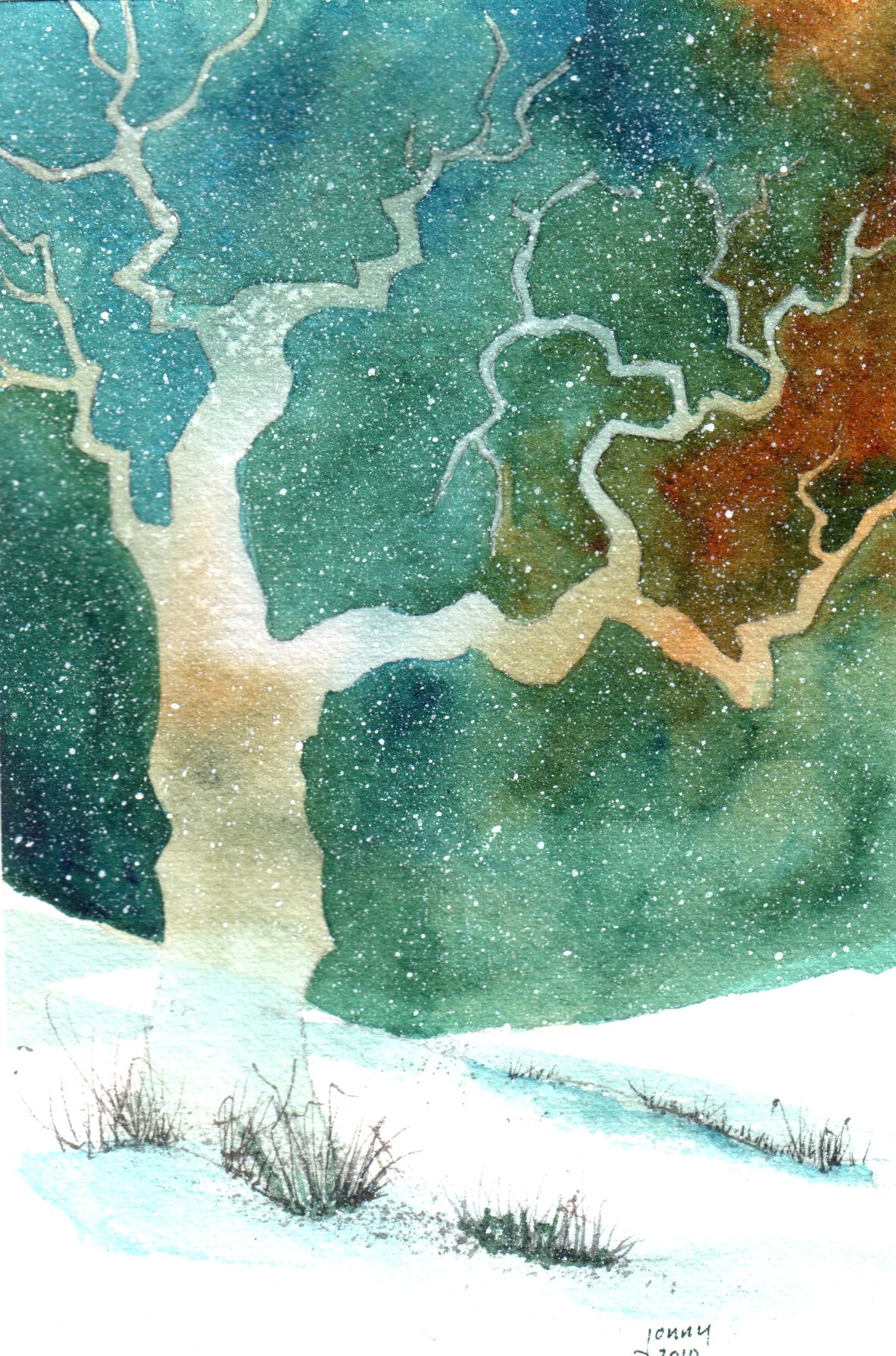 Christmas Card  4 x 6  1-11