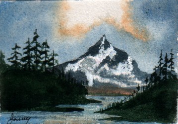 sunset mountain 3-08