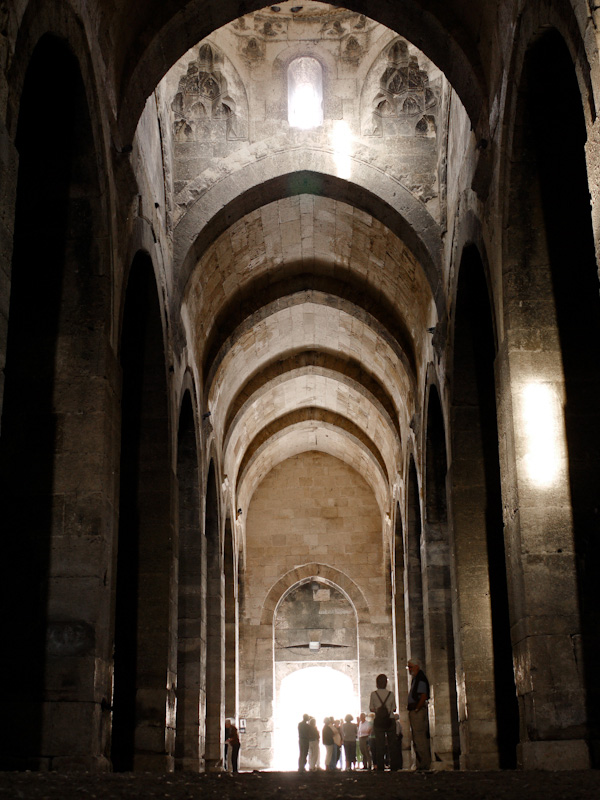 Pasillo central del almacn