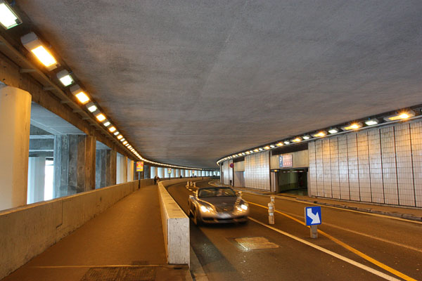 The Tunnel with a Bentley Continental GTC