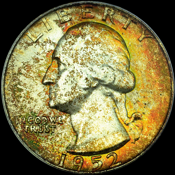 Washington Quarter 1952 Obverse Denver Mint
