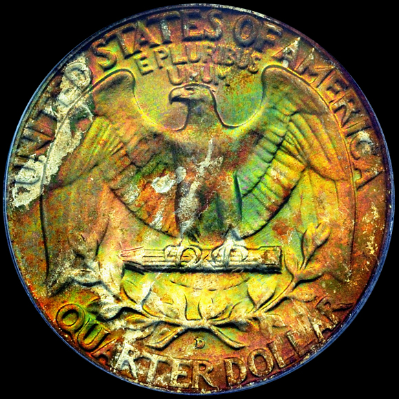 Washington Quarter 1952 Reverse Denver Mint