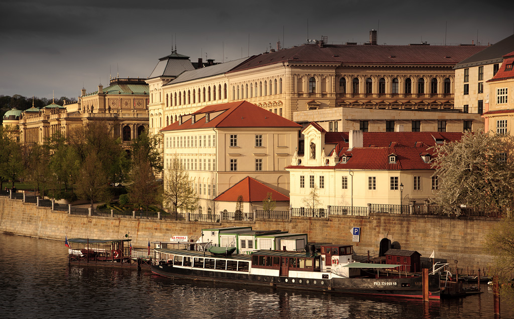 Boat on Vltava