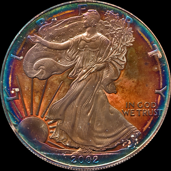 Silver Eagle Proof 2002 Obverse