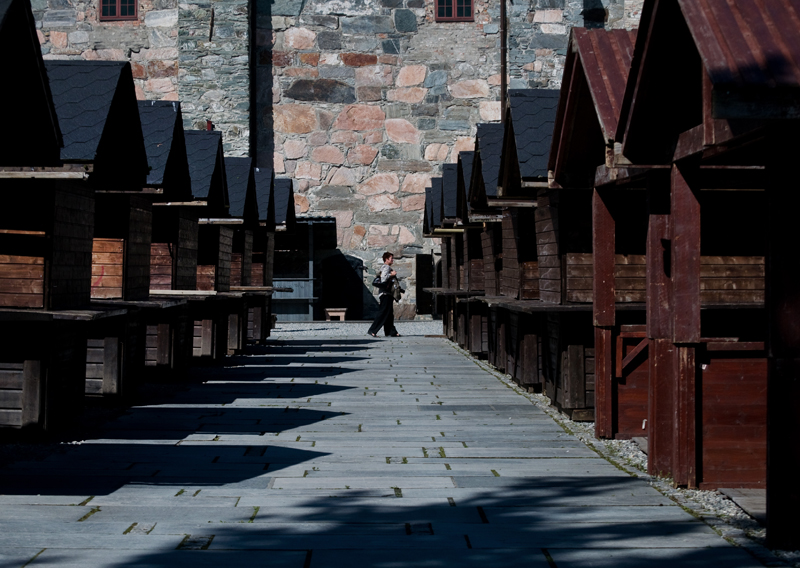 The day before St. Olav Festival in Trondheim