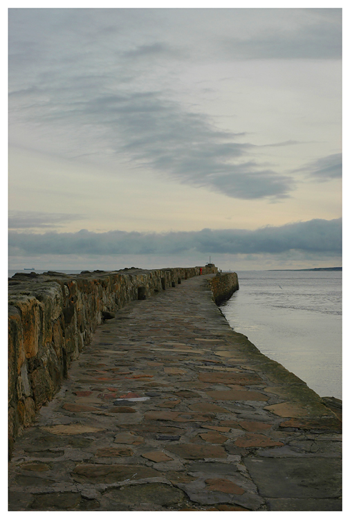 Pier and Cloud, St Andrews