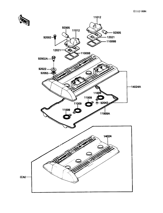 1986 Microfiche - Cylinderhead Covers