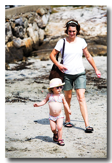 After lunch we head out to the beach.