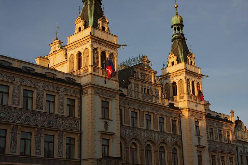 cityhall in Pardubice