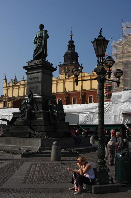 Adam Mickiewicz Monument on Rynek