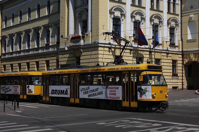 tram in Oradea