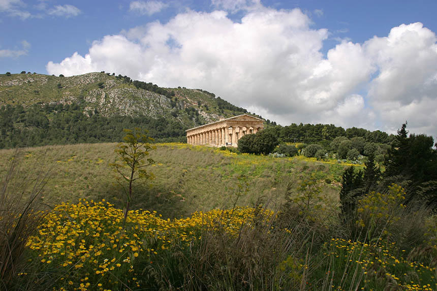 Segesta,Greek temple