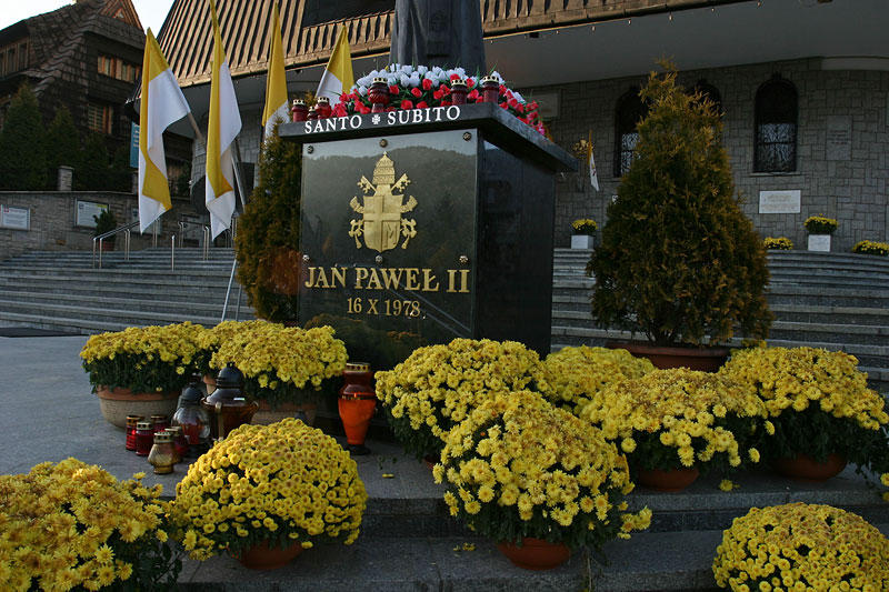 santo subito,in Zakopane