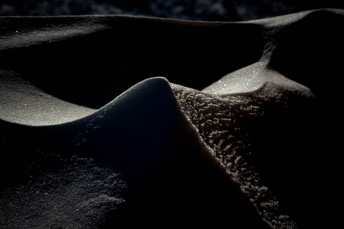 black snow