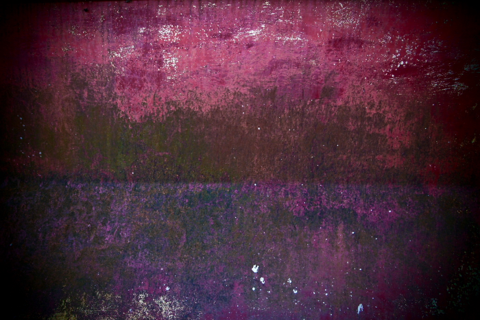 just rust, but to me it looks like a painting....
