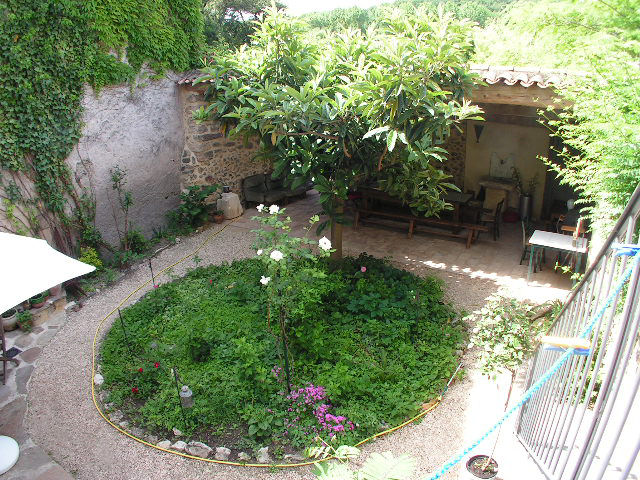 courtyard view from above