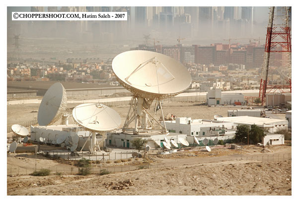 Sattelite Receiver in Jebel Ali - Dubai Aerial Images