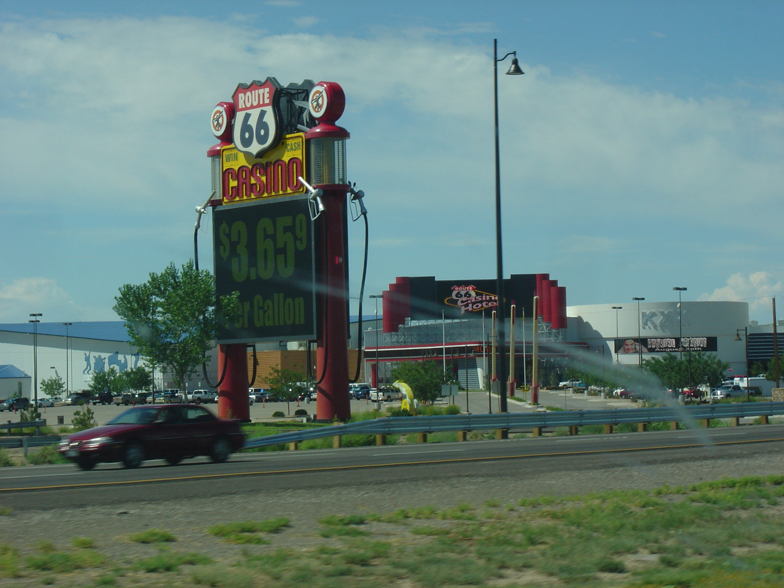 RT 66 Casino west of Albuquerque, NM