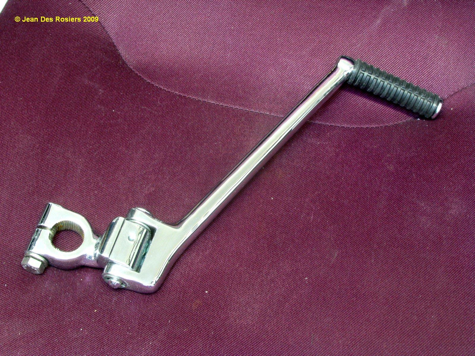 0907 Kick start lever back from the chrome shop