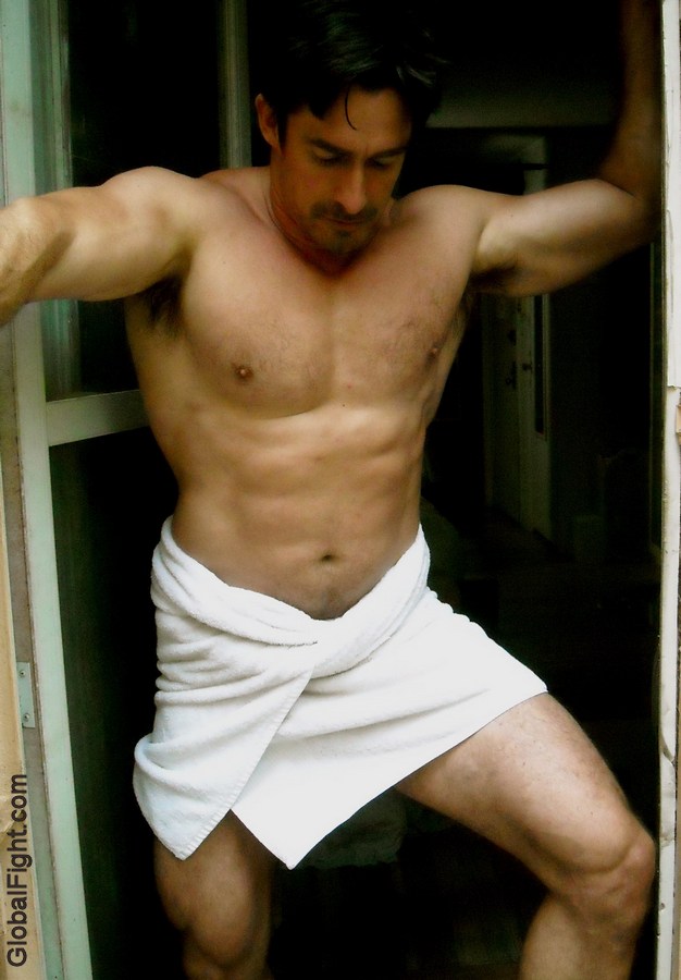 man wearing towel hottub sauna jacuzzi.jpg