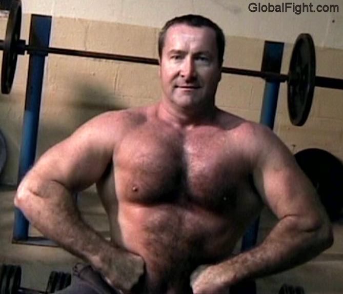 carolina jim lifting weights posing flexing hot man.jpg