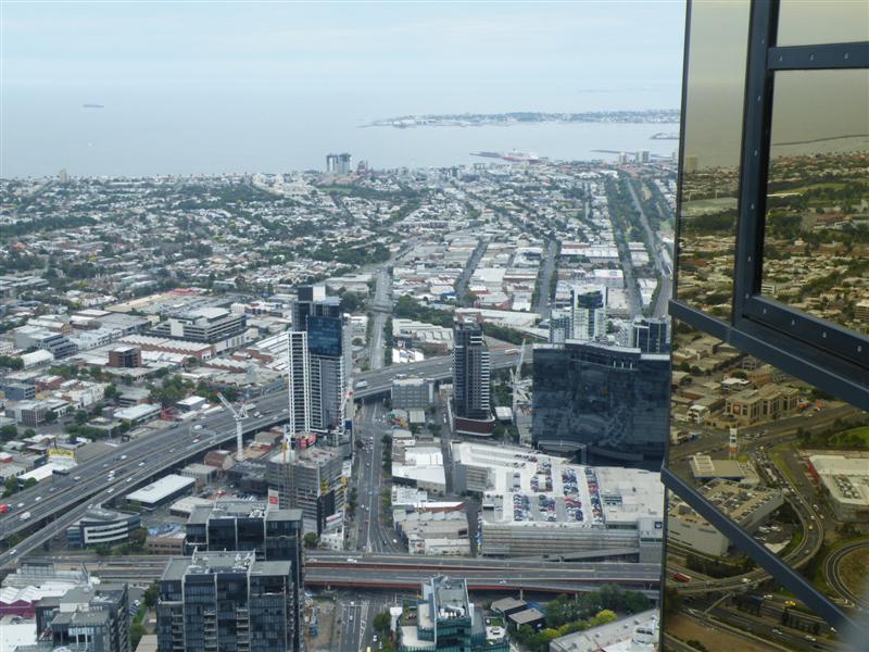 Looking north-east from Eureka Tower