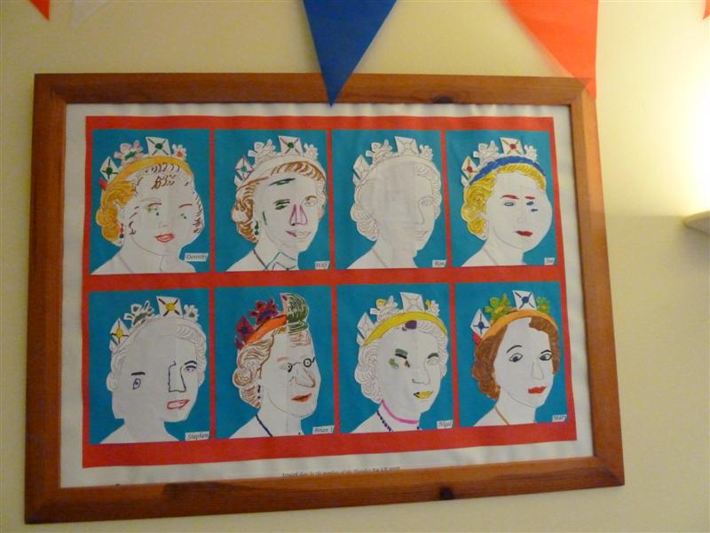 More Thursday group artwork - Ron is top row, third from the left