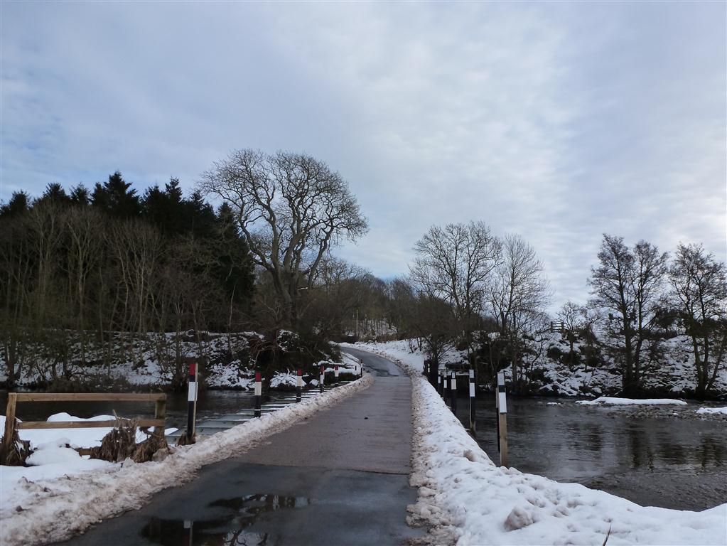 At the ford, looking back towards Preston