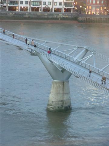 Millenium Bridge from Tate Modern