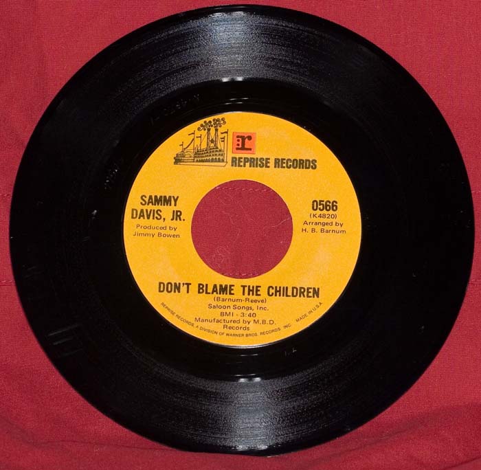 Sammy Davis, Jr, Dont Blame the Children
