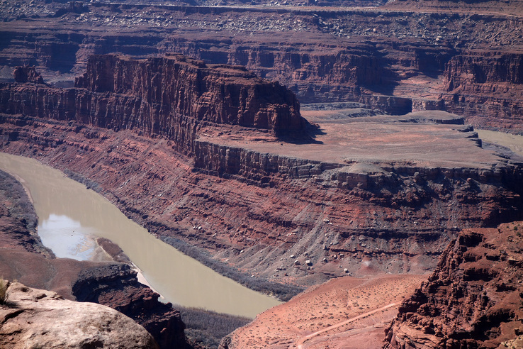 Colorado River at Dead Horse Point,U