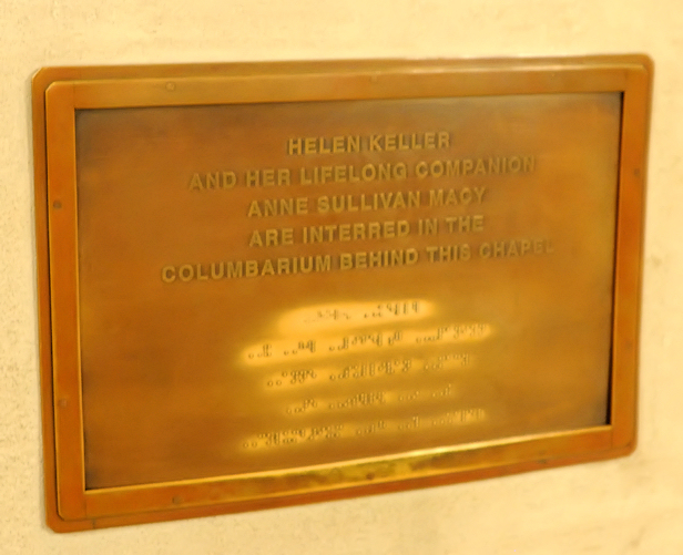 Helen Keller and Anne Sullivan 
