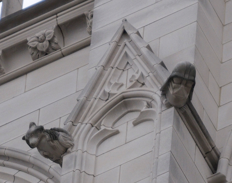 Darth Vader is a gargoyle too!