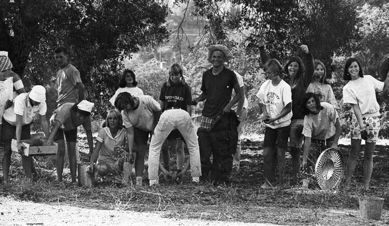 The great Los Altos High tomato fight of September, 1965