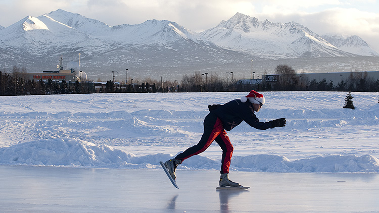 400 meter skating oval, Anchorage