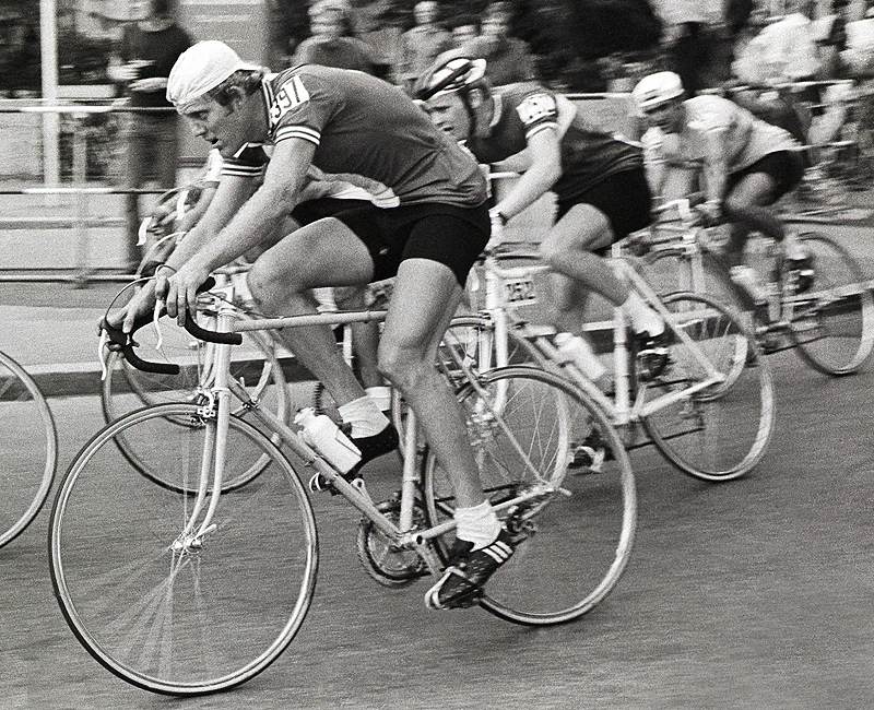 John Howard in Olympic road race, Munich 72