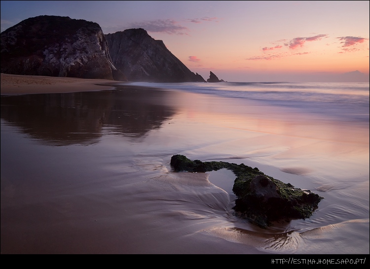 Adraga Beach Sunset