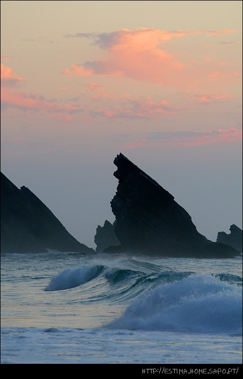 Adraga Beach Sunset