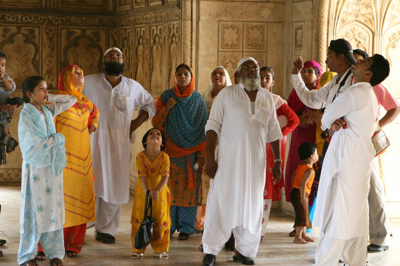 To the great mosque - NEW DELHI