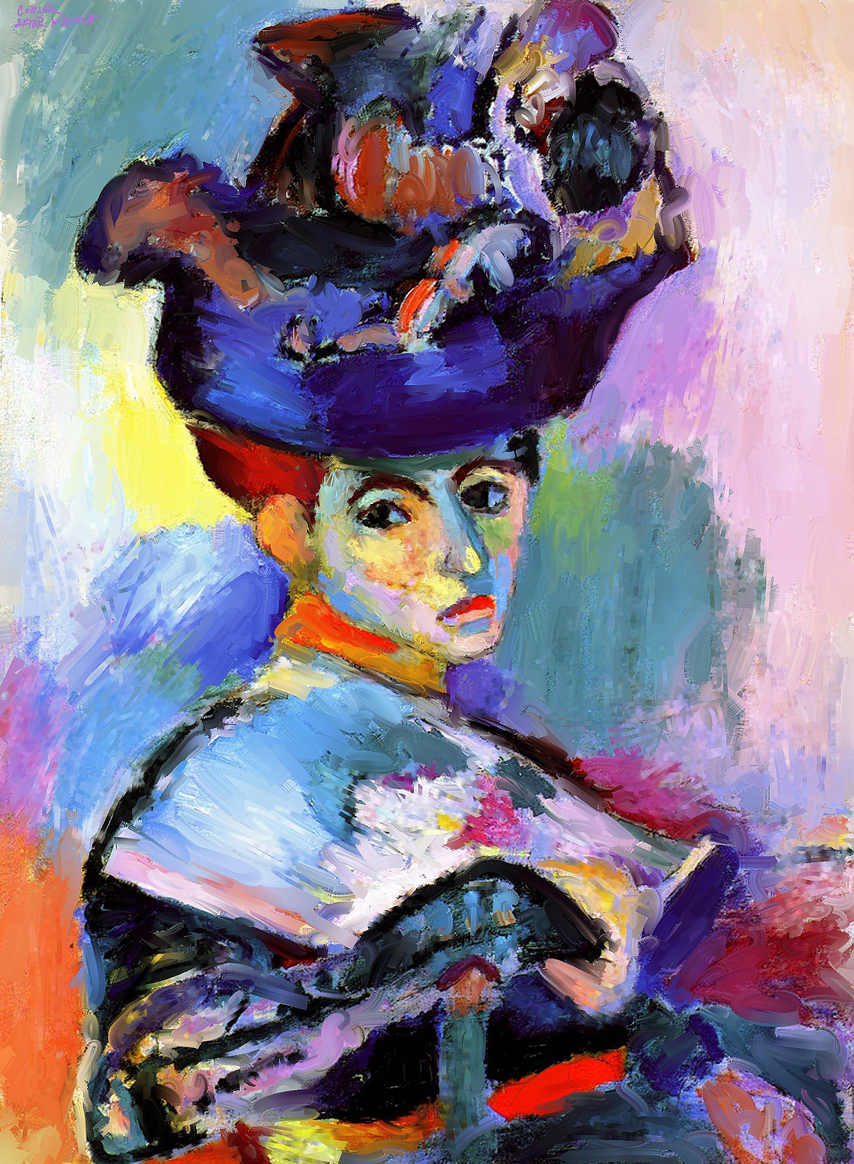 Madame Matisse By Matisse