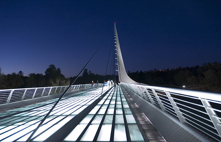 The Sundail Bridge - Redding