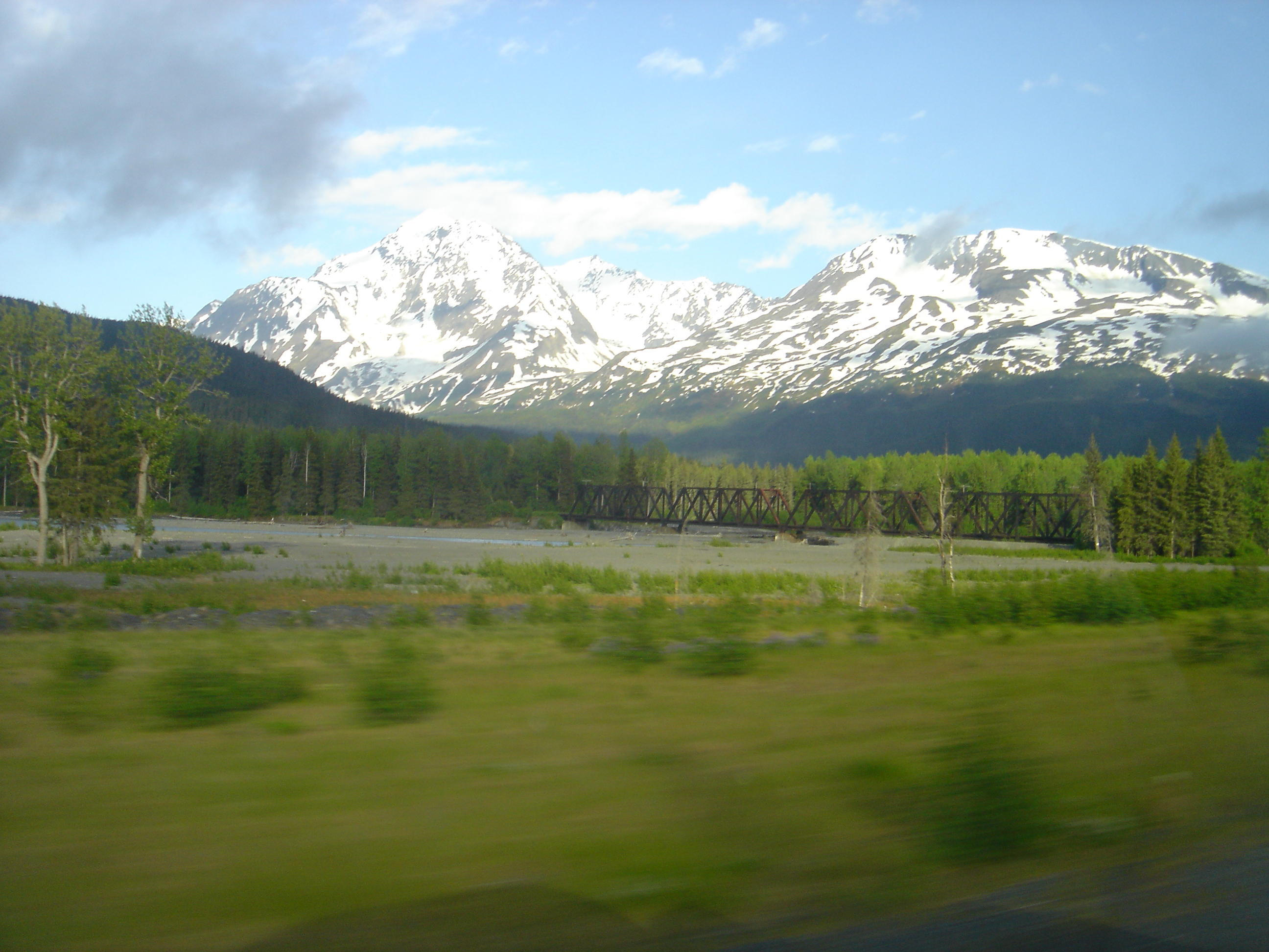 Scenic Views from Anchorage to Seward and more..
