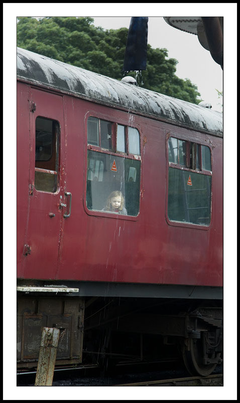 Face in the window