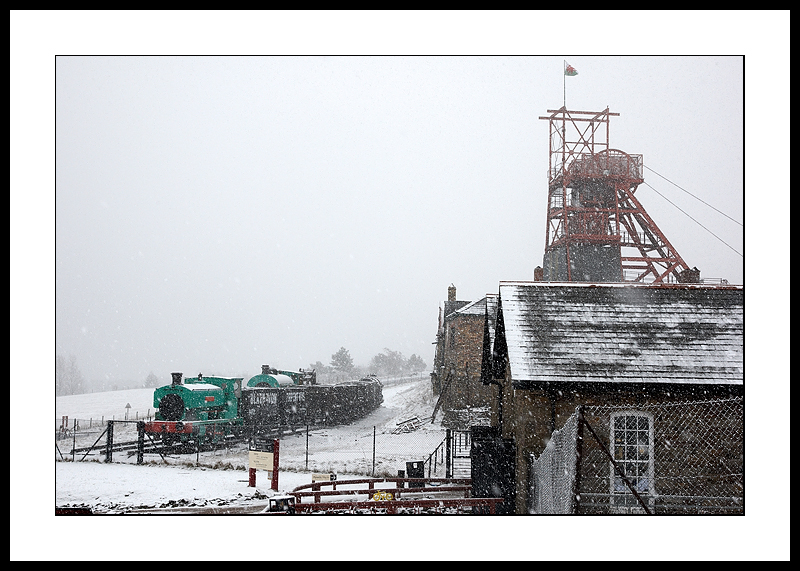 Snowy pithead